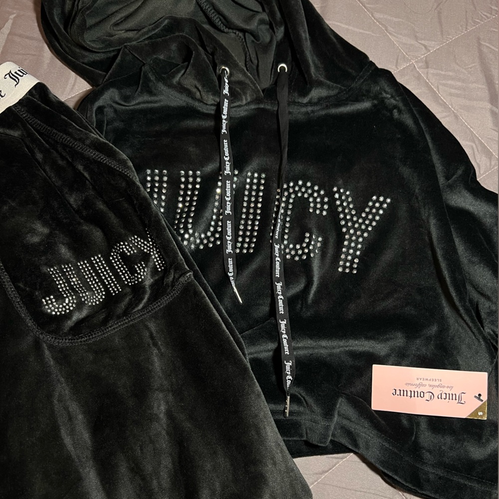 Juicy couture bling tracksuit